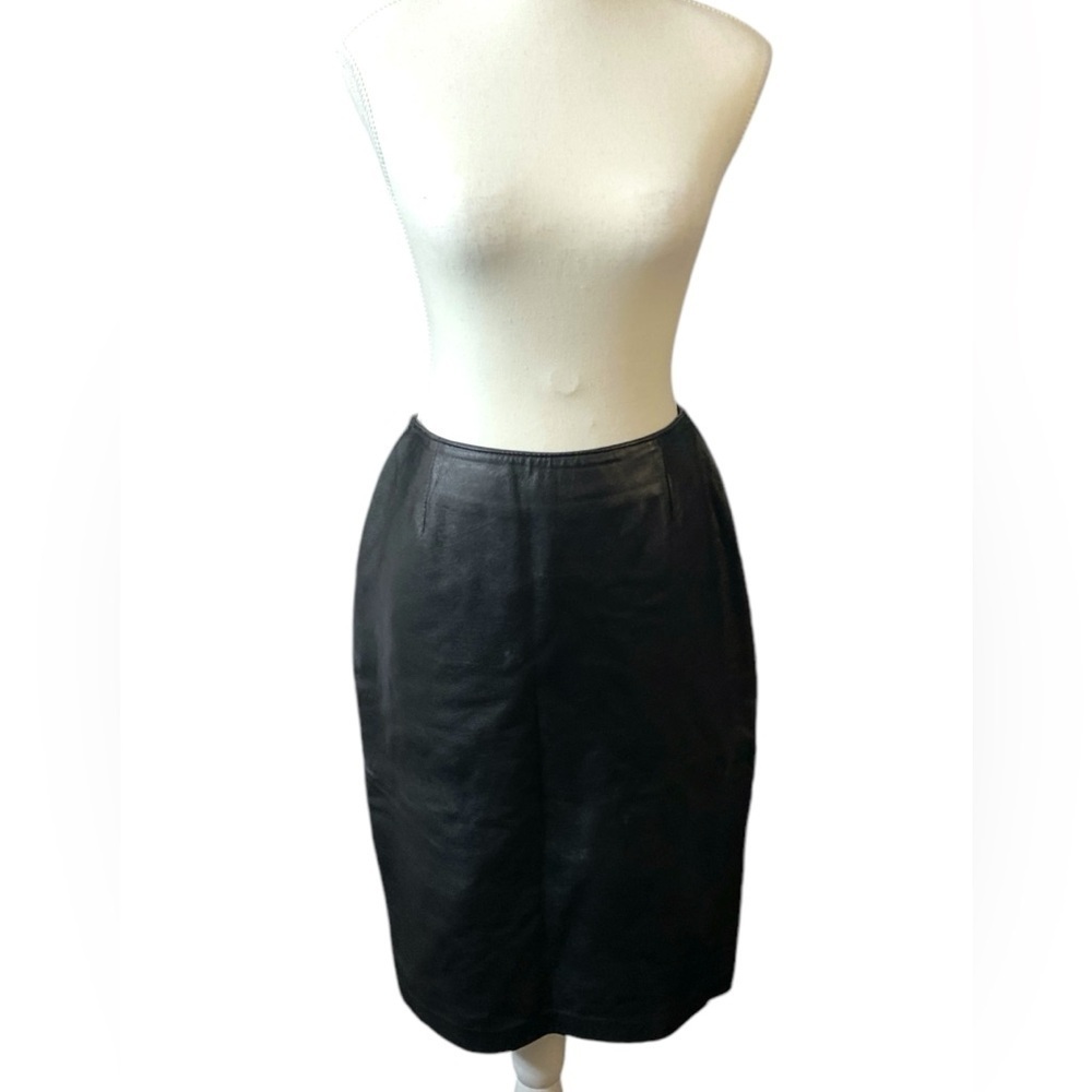 Danier - Vintage leather pencil skirt